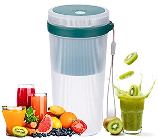 Draagbare Smoothie Maker - Mini Mixer 300 ml voor Thuis en Reizen van Merkloos