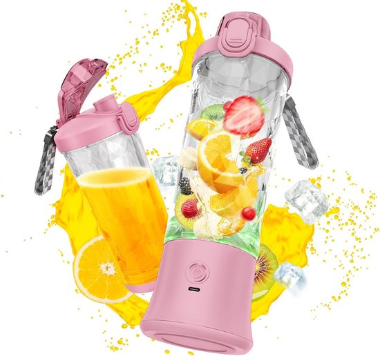 Draagbare USB Oplaadbare Blender voor Smoothies en Shakes van Merkloos