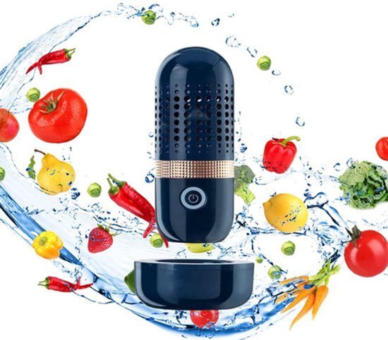 Draagbare wasmachine voor fruit en groente