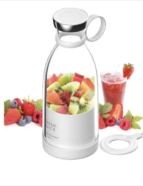 Draagbare/oplaadbare Mini Blender to go-Smoothie Fruit Mixer/Wit van MOA