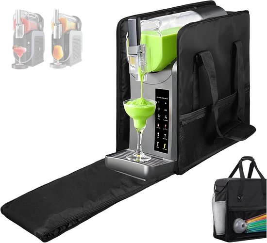 Draagtas voor Ninja Slushi, 44×45×17 cm opbergtas, voor Ninja Slushi machine FS301 FS300, kan meerdere accessoires tegelijk opbergen