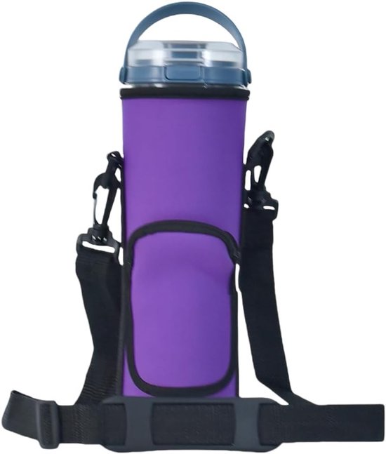 Draagtas voor Portable Blender met Schouderband - Geschikt voor 18oz Mixers - Bescherming en Gemak in Paars van Merkloos
