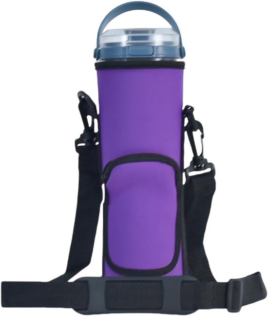 Draagtas voor Portable Blender met Schouderband - Geschikt voor 18oz Mixers, Bescherming en Gemak, Paars