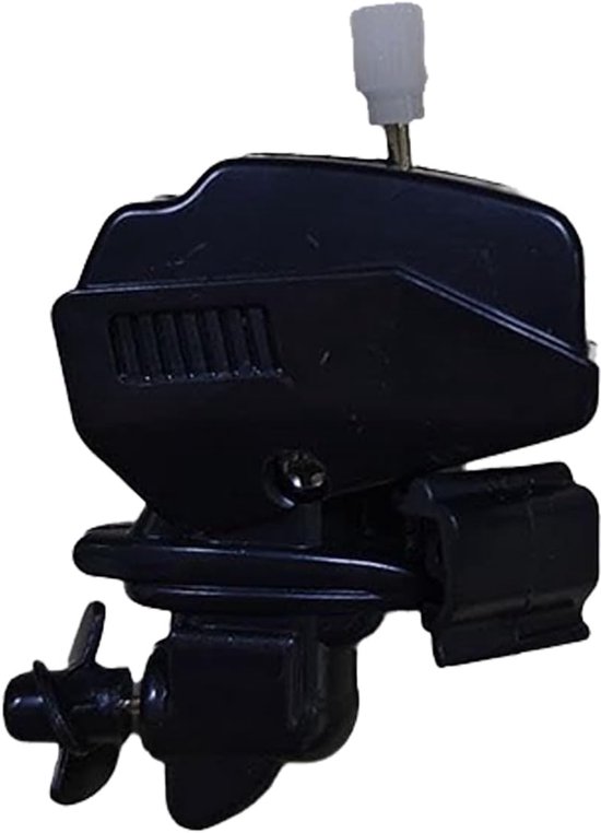 Drank Roerder - Mengen Apparatuur - Drankjes Bereiden - Boot Motor Vorm - 6.5 cm - Zwart