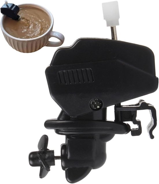 Drank Roerder - Mixer Keuken - Dranken Mengen - Afneembaar Ontwerp - 40 x 45 x 40 mm - Zwart