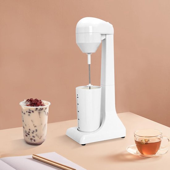 Drankmixer - Shaker Blender - Snelle Drankjes Maken - Twee Snelheden - 500 ml - Wit