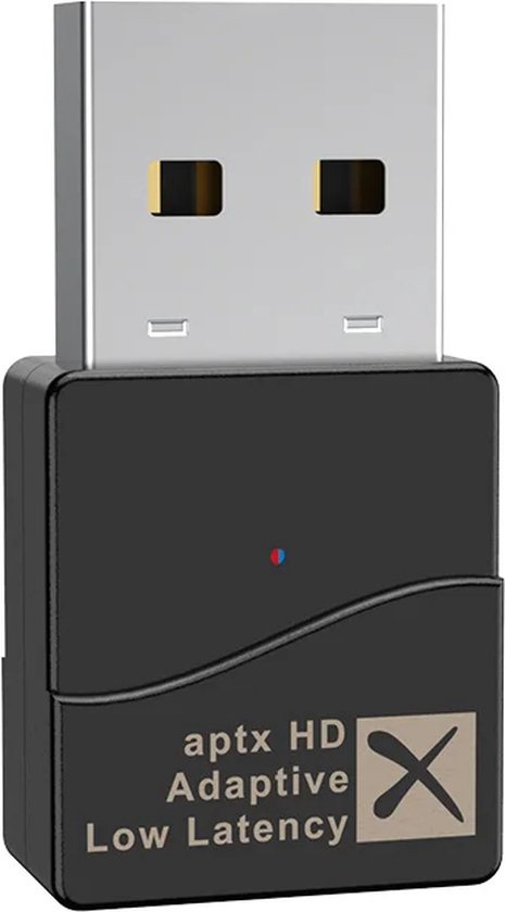DrPhone SonicLINK Pro - USB Bluetooth-adapter APTX Bluetooth V5.2 dongle audio-ontvanger Bluetooth-zend van DrPhone
