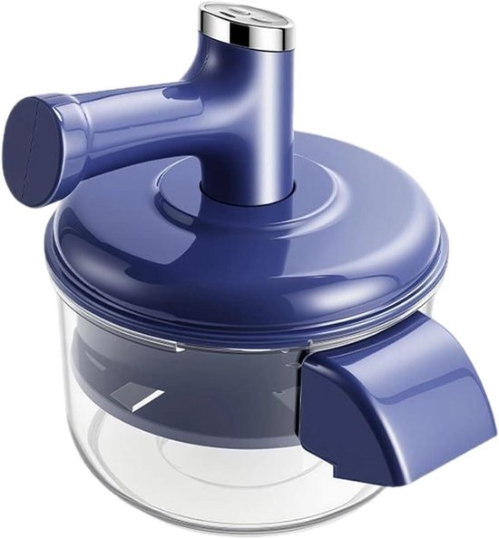 Druiven Schilmachine - Fruit Peller - Snel Vruchten Voorbereiden - Automatische Stille Functie - 20.8 x 25 cm - Blauw