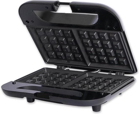 Dsp Kc1234 Wafelmaker 750w Zwart van Merkloos