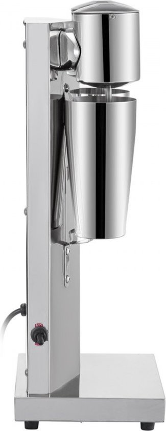 Dubbele Milkshake-Machine - RVS - 18000 T/min - 800ml Capaciteit van $