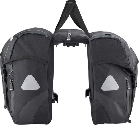 Dubbele tas carry more zwart eenheidsmaat - XLC Unisex - volwassenen BA-S63 van XLC