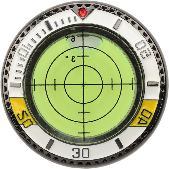 Dubbele Zijde Golf Green Reader Putting Aid met Bubble Level - Nauwkeurige Ball Marker en Putt Tool Accessoire voor Precisie en Gemak van Merkloos