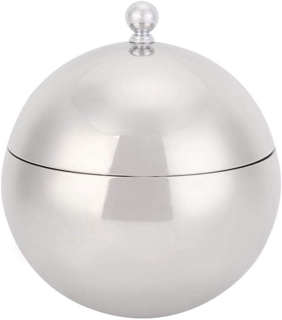 Dubbelwandige RVS Isolatie IJsmand voor Wijn en Champagne met Deksel - Perfect voor Feesten en Bruiloften van Merkloos