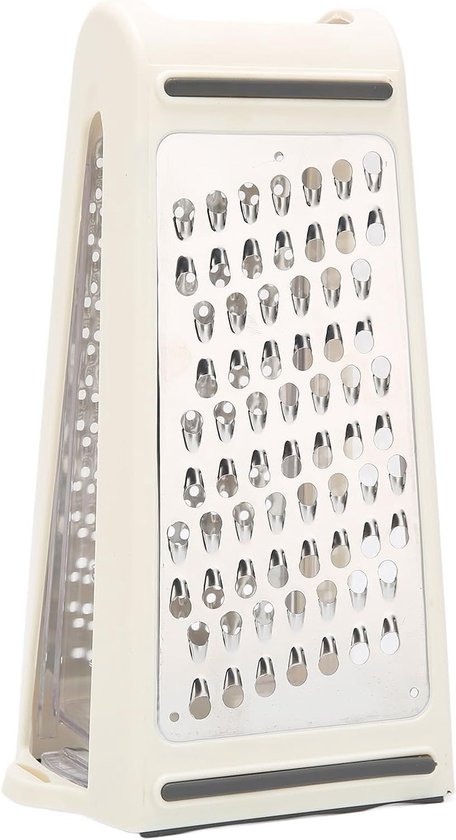 Dubbelzijdige Kaasrasp met Transparante Container voor Kaas, Groenten, Knoflook en Gember – Ideaal voor Keukengebruik en Eenvoudig in Schoonmaak van Merkloos