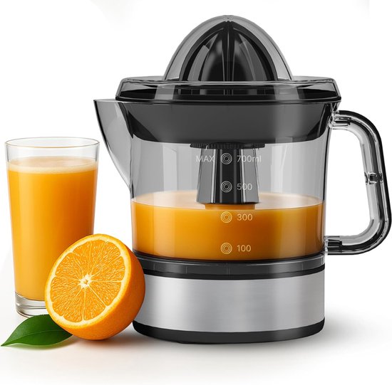 DVDSS® Citruspers electrisch - Voor sinaasappels citroenen - Kleine citruspers - Oranje van Merkloos