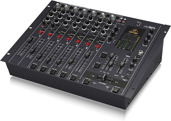 DX2000USB Professionele 7-kanaals DJ-mixer met INFINIUM 'Contact-Free' VCA Crossfader en USB-/audio-interface