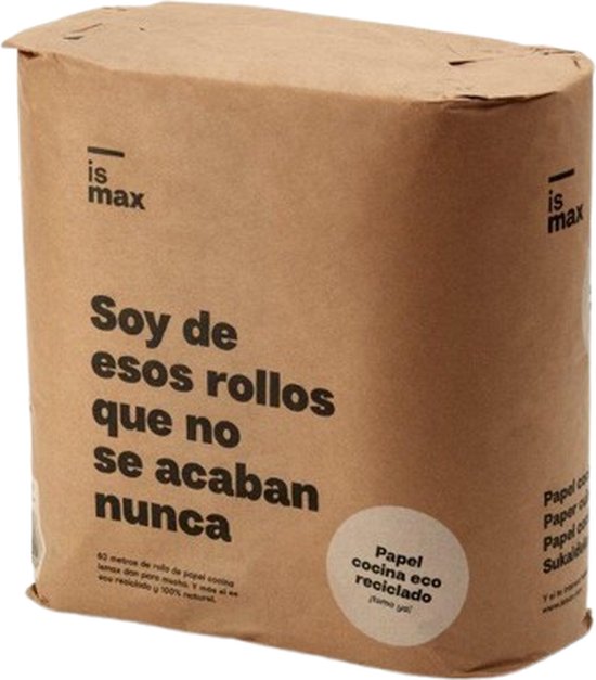 Ecologische keukenrol 2 eenheden|Organic Cooking Roll 2 units|Rouleau de cuisine écologique 2 unités van Merkloos