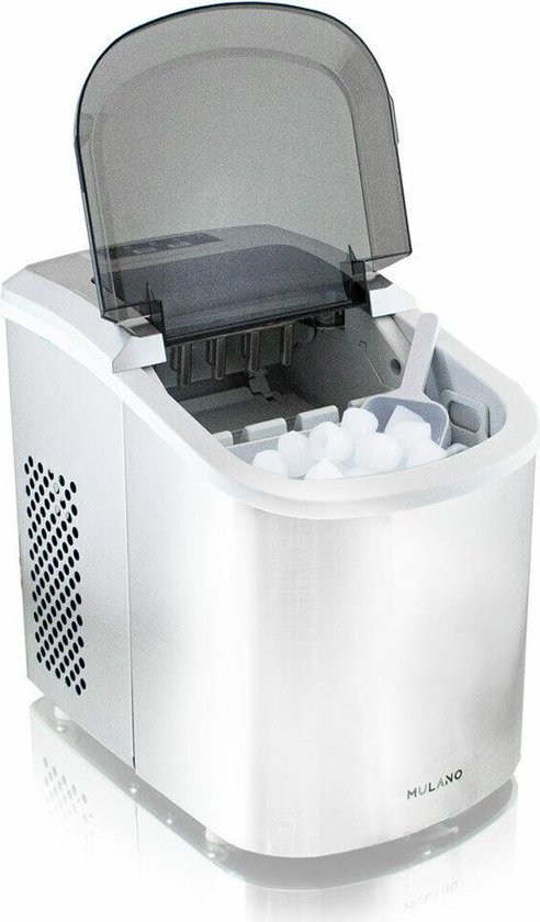 Edelstalen ijsblokjesmachine - 120 Watt - Zilver van Merkloos