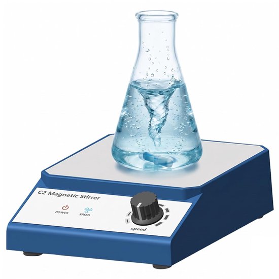 Efficiënte Magnetische Mixer voor Laboratoriumtoepassingen, 2500 R/Min, 2000ml, Perfect voor Mengprocessen en Experimenten