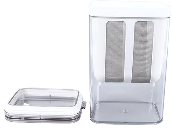 Efficiënte Yoghurtmaker met Grote Capaciteit en Roestvrij Staal van Merkloos