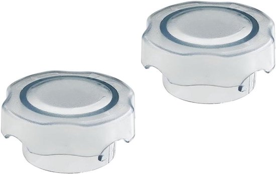 EGoods - Dekselvervanging voor 64oz Blender Container - Vervangende dop met 2 stuks - Laag profiel - Compatibel - Kwaliteitsmateriaal van EGoods