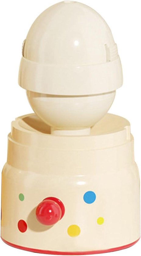 Eimixer Shaker - Gouden Ei Maker - Eieren Mengen - Schelp-Intact Mixen - 15.5 x 8 cm - Meerkleurig