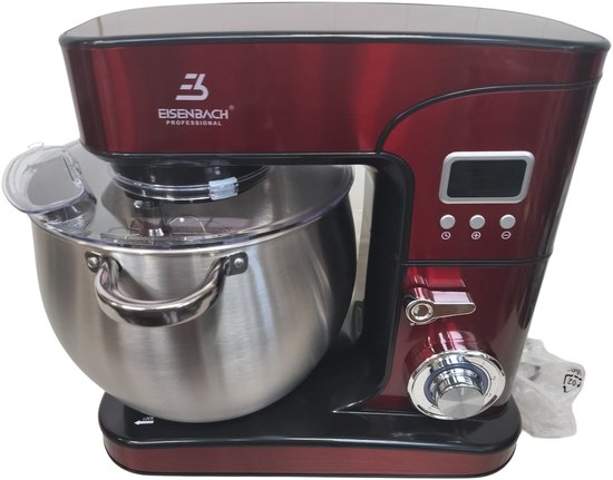 Eisenbach XXXL keukenrobot Keukenmachine - 2800W - 14L. van Merkloos