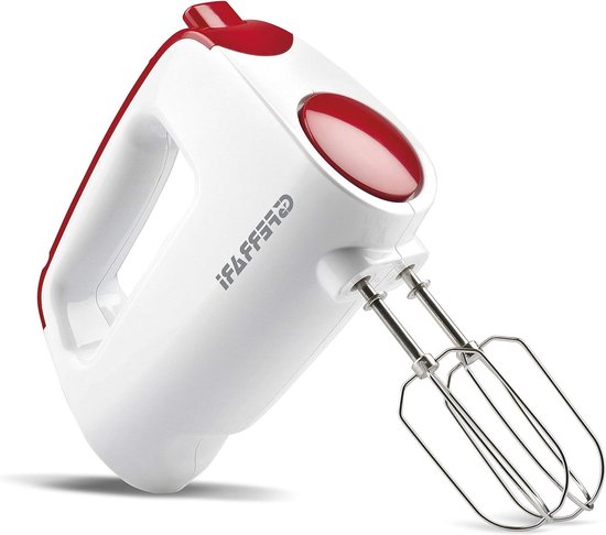 Electric Hand Mixer 250 W Plastic 6 Speeds White - G3Ferrari - Best Buy van G3Ferrari