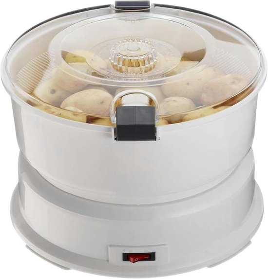 Elektrische Aardappelschiller - Groente Spinner - Snel Groenten Bereiden - Multifunctioneel Apparaat - 1kg Capaciteit