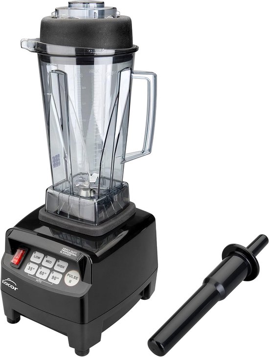 Elektrische Blender 1200 Watt - Krachtige Keukenmixer voor Smoothies, Sappen & Soepen van Merkloos