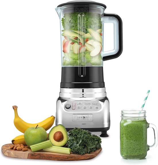 Elektrische Blender voor Smoothies en Soepen - 2L Capaciteit met 7 standen en IJs Crush van Merkloos