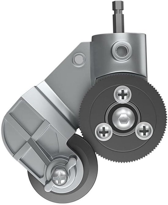 Elektrische boorplaatsnijder Metaalplaatsnijder Adapter Hulpstuk Metalen plaatsnijder Snijmachine voor metaalplaten Snijmachine Gereedschap Snijden IJzer Staallegering Kunststof