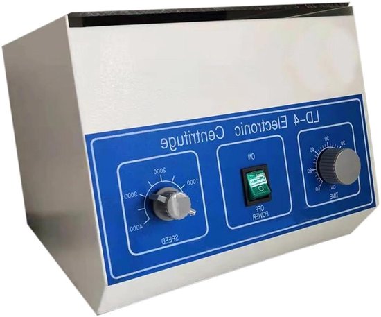 Elektrische Centrifuge - Desktop Centrifuge - Laboratorium Analyse - Nauwkeurige Controle - 4000 Tpm - Wit