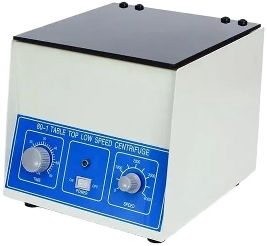 Elektrische Centrifuge - Laboratorium Apparaat - Monsters Scheiden - Stabiele Tafelmodel - 6x20ml Rotor