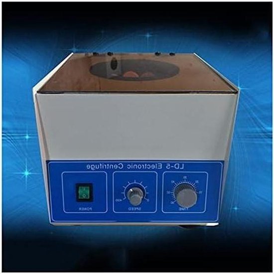 Elektrische Centrifuge - Tafelmodel Centrifuge - Laboratorium Werk - Grote Capaciteit - 100ml x 4 - Wit van Merkloos