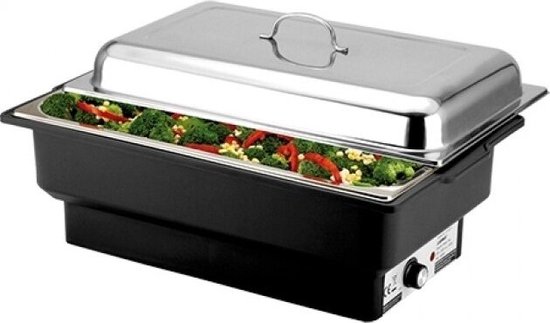 Elektrische chafing dish GN 1/1 met Deksel - Sunnex - 861200