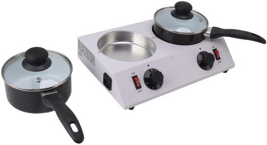Elektrische Chocolade Smeltmachine met 2 Tanks en Temperatuurregeling voor Perfecte Chocoladebereiding