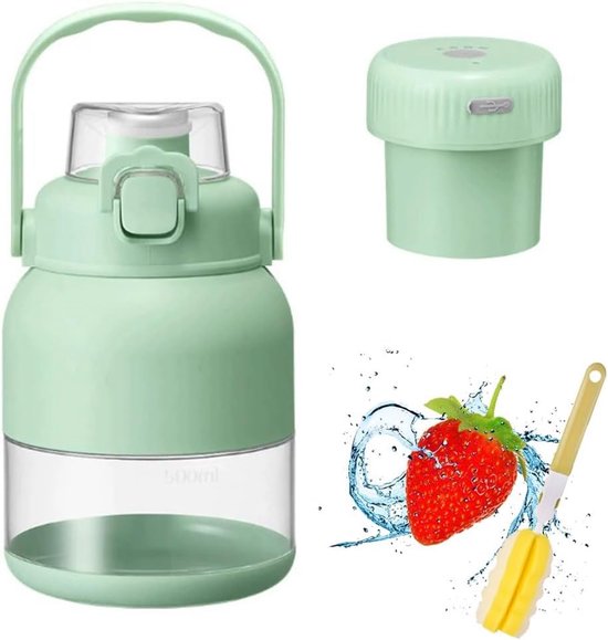Elektrische Citruspers - Draagbare Blender - Smoothies Maken - BPA-Vrij Materiaal - 493 Ml Inhoud - Style A