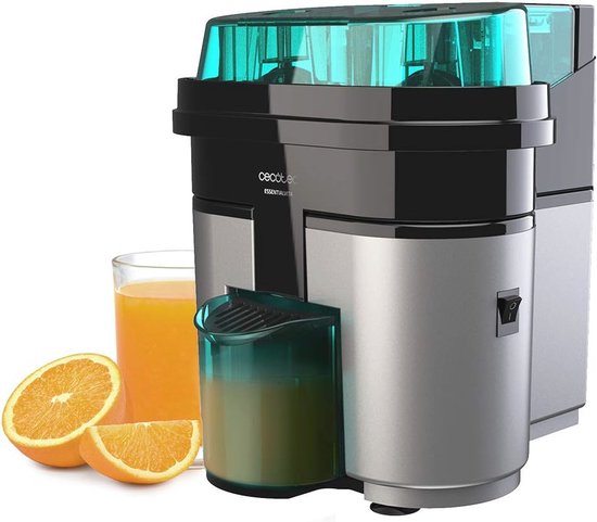 Elektrische Citruspers met Dubbele Perskegel en Citrussnijder - 90 W en 500 ml Capaciteit