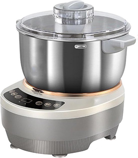 Elektrische Deegmenger - Deegmaker Keuken - Bakken Brood Croissants - Intelligent Touchscreen Timer - 5L Capaciteit