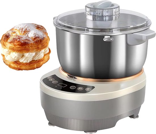 Elektrische deegmenger - Keukenmachine - Deeg kneden en rijzen - Fermentatiefunctie 25-38°C - 5L of 7L van Merkloos
