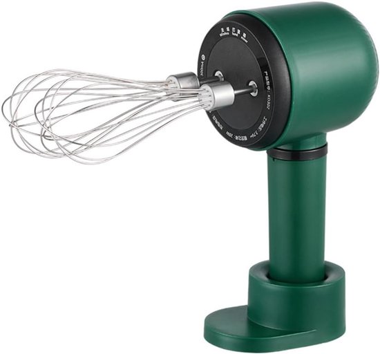 Elektrische Eierklopper - Handmixer Roomklopper - Beslag Maken - Turbine Roestvrij Staal - 354 Gram - Wit