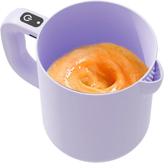 Elektrische Eierklopper - Keukenmixer Gardemix - Bakken en Mixen - Zelfreinigende Functie - 1 Liter Capaciteit - Paars