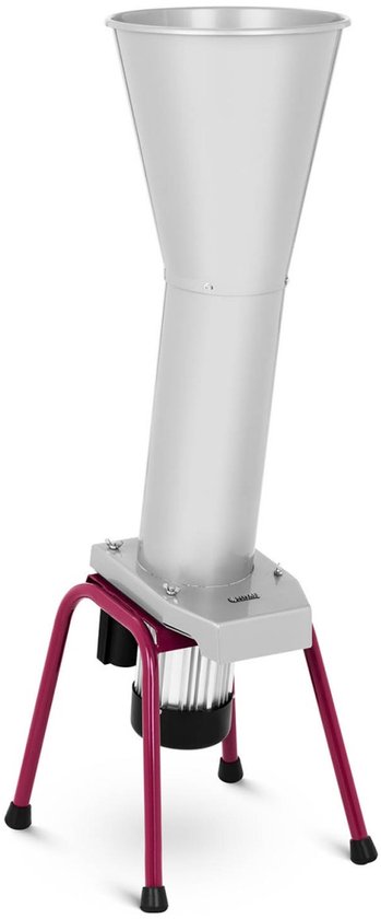 Elektrische fruitmolen - 1500 W - 2800 tpm - grote trechter - Wiesenfield van Merkloos