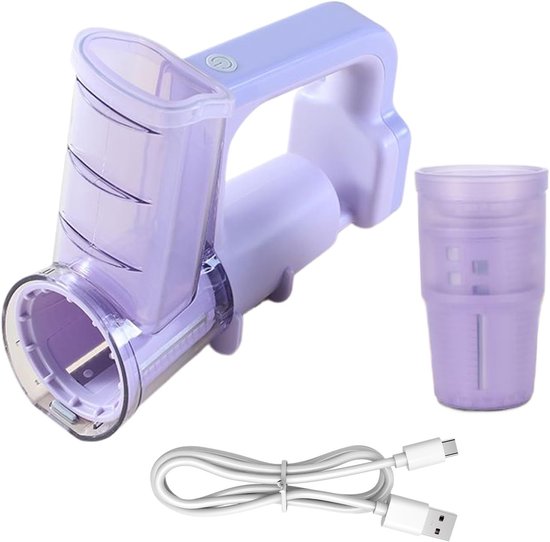 Elektrische Groentesnijder - Keukenmachine - Snel Groenten Snijden - Oplaadbaar - 23 x 195 cm van Merkloos