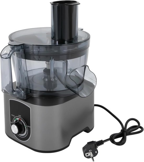 Elektrische Groentesnijder – Voedselprocessor – Keukenmachine – Groentensnijder – Blender – 600W Krachtige Motor – 7 Liter Grote Capaciteit van Merkloos