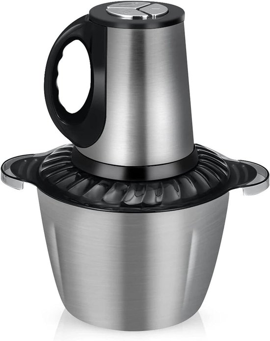 Elektrische Hakmolen - Keukenmixer Knoflook - Snel Ingrediënten Snijden - 3 Versnellingen - 2L of 3L - Groen