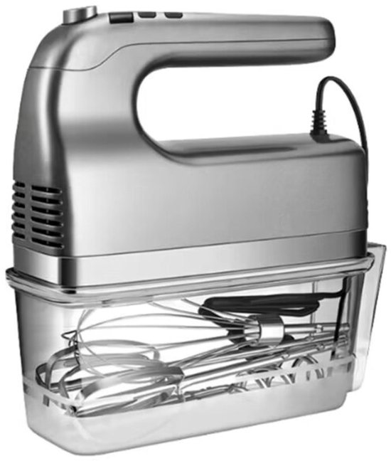 Elektrische Handmixer 350W met 9 Snelheden en Digitale Timer