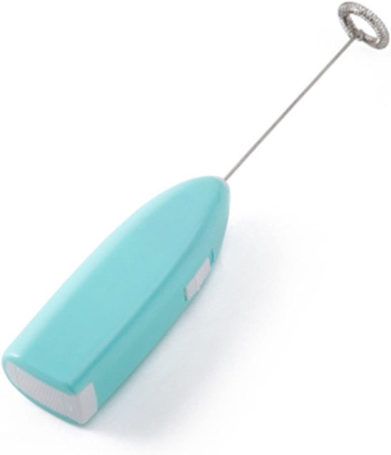 Elektrische handmixer, draadloos, kleine handmixer voor het huishouden, met batterij, metaal en kunststof voor thuis - ShopVlot