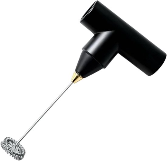 Elektrische Handmixer - Draadloze Blender - Bakken en Klappen - Oplaadbare Batterij - 4x6x4 cm - Zwart